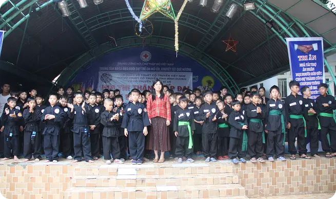 ready to perform for the audience.